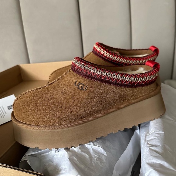 Brand New NWT UGG Tazz Mule Slipper Clog Chestnut Women’s Size 9 - Picture 7 of 13